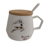 ماگ سرامیکی فشن مدل Gazelle سفید کد 1028