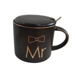 ماگ مشکی سرامیکی مدل MR