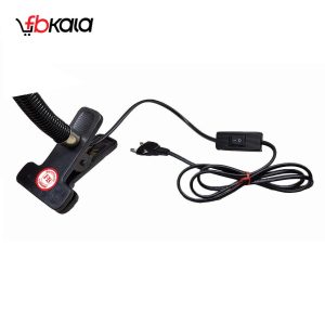 چراغ مطالعه گیره ای مدل CL-115s همراه با لامپ ال ای دی 7وات E27